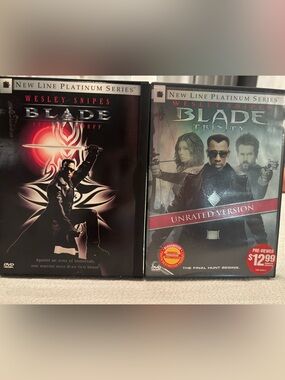 Blade and Blade Trinity 2 Set Dvd Movies